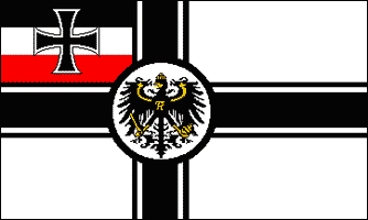 Deutsche Kriegsflagge der Kaiserlichen Marine 1903-1921