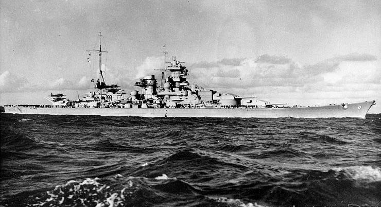 Schlachtschiff Scharnhorst um 1939